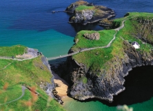 Chasing Thrills: Walking The Sky On A Hanging Bridge In Ireland