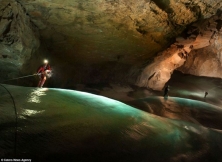 Booming Ice Chasm - A Beautiful Ice Cave For Ice Climbing Lover 