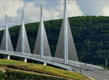 Construction Of The Worldâ€™s Tallest Bridge In Millau